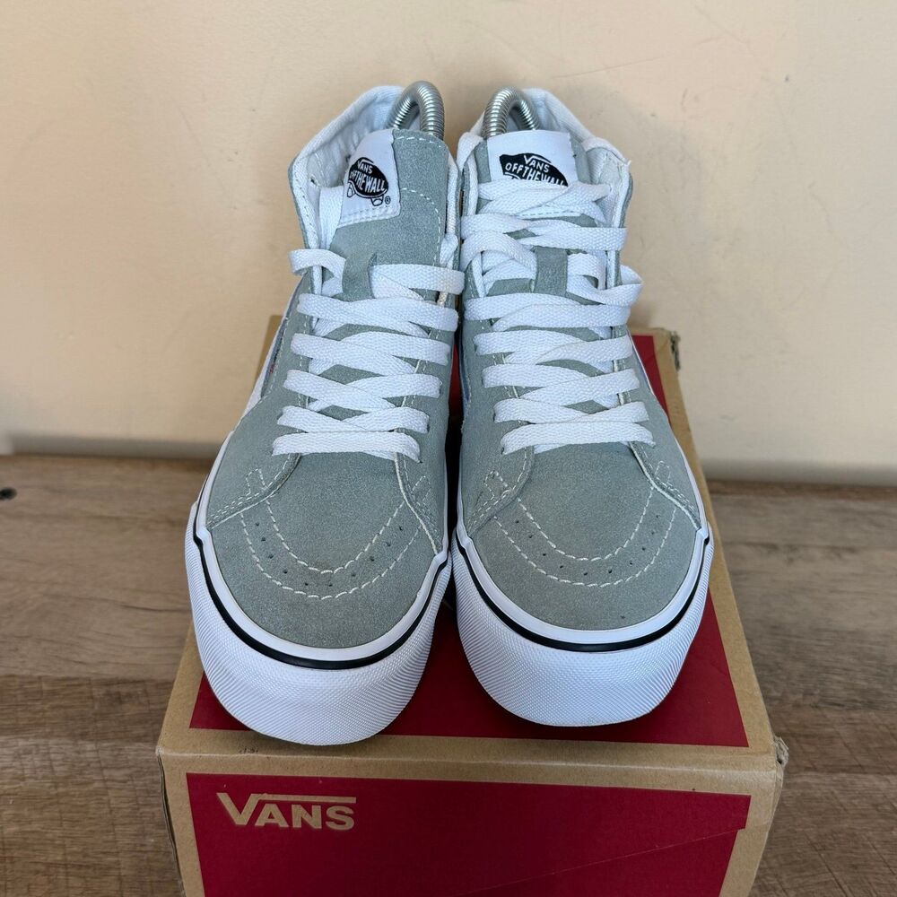 Vans Sk8-Hi Tapered Stackform Platform Floral Shoes embroidery desert size 5.5 - Picture 5 of 10